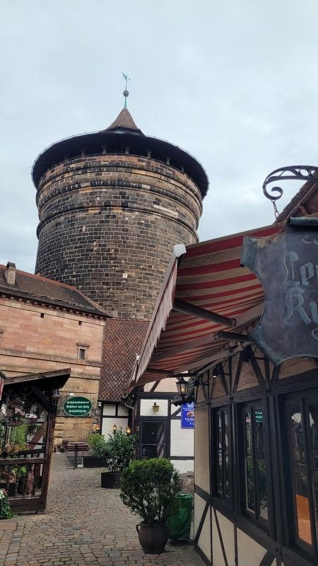 The view of the Frauentor tower near the courtyard image. Click for full size.