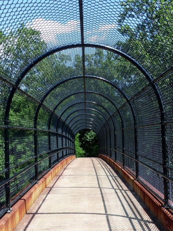 Pedestrian Bridge over Route 15 image. Click for full size.