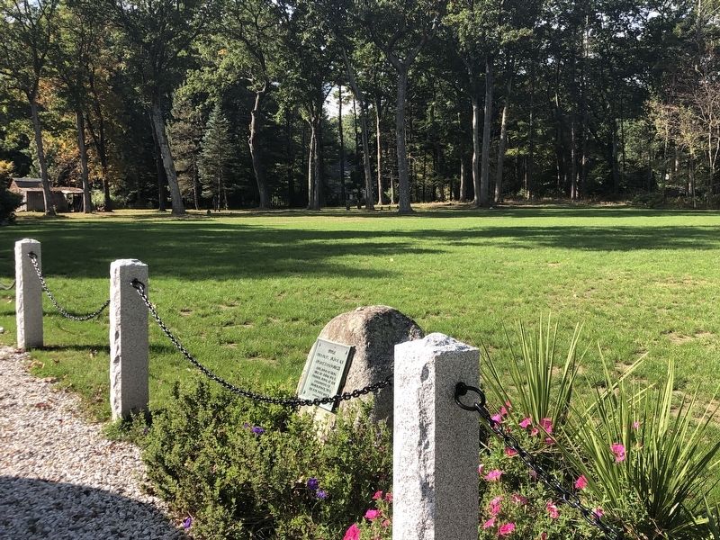 First Burying Place in Northborough Marker image. Click for full size.