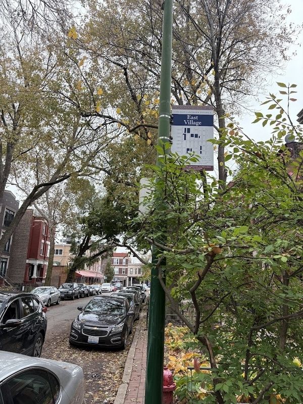 East Village Marker. Click for full size. East Village Marker image. Click for full size.