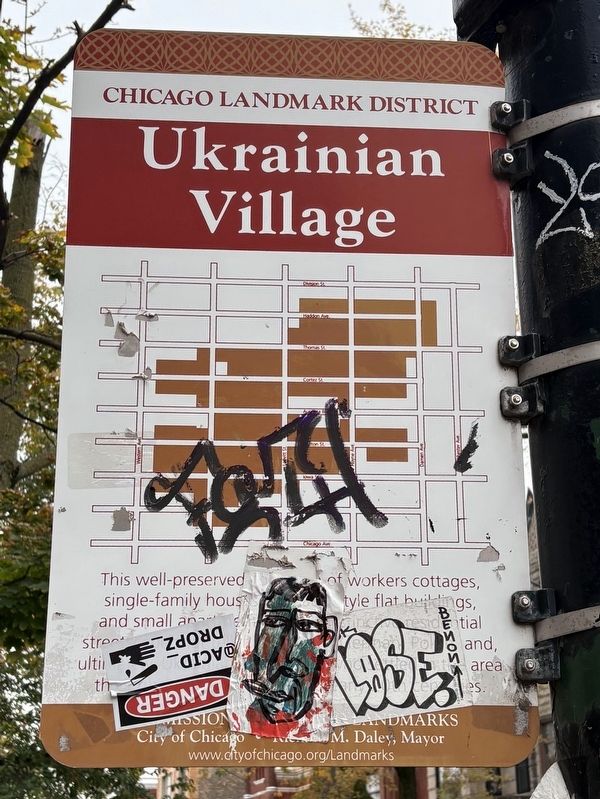 Ukrainian Village Marker image. Click for full size.