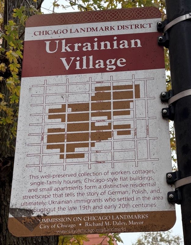 Ukrainian Village Marker image. Click for full size.