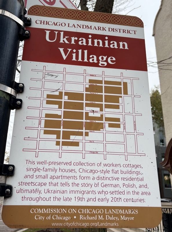 Ukrainian Village Marker image. Click for full size.