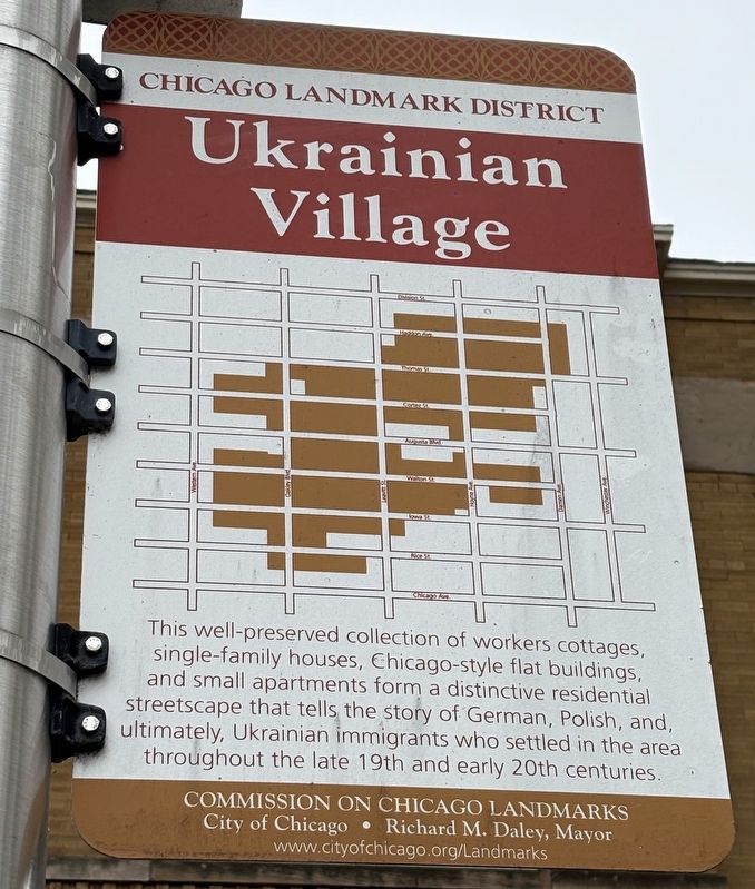 Ukrainian Village Marker image. Click for full size.