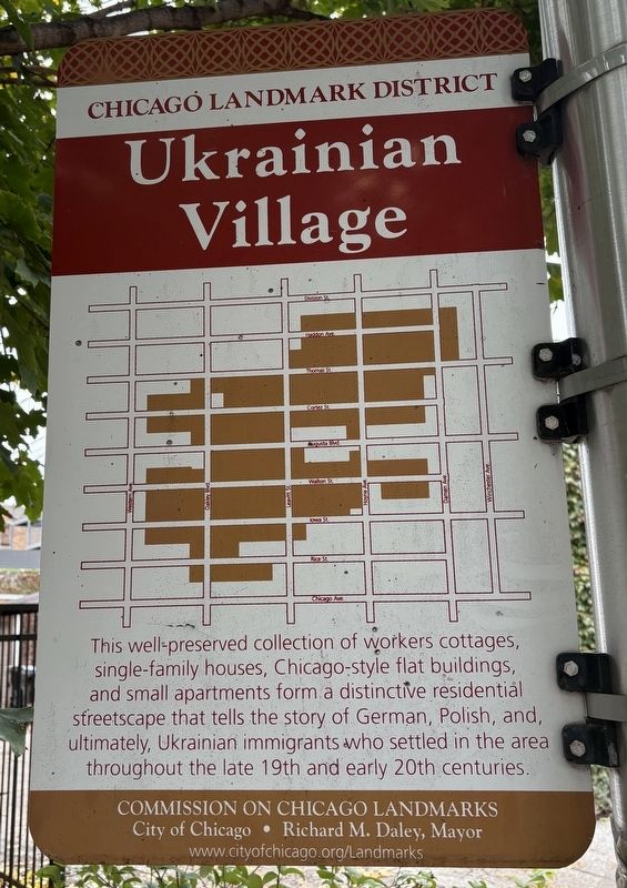 Ukrainian Village Marker image. Click for full size.