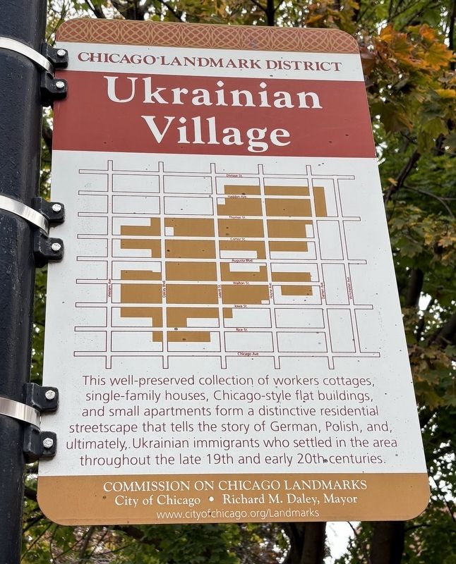Ukrainian Village Marker image. Click for full size.