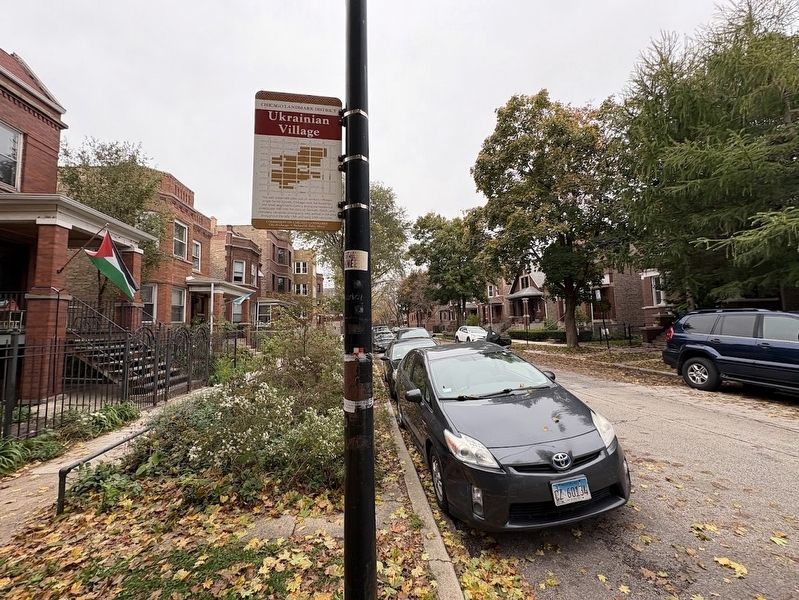 Ukrainian Village Marker image. Click for full size.