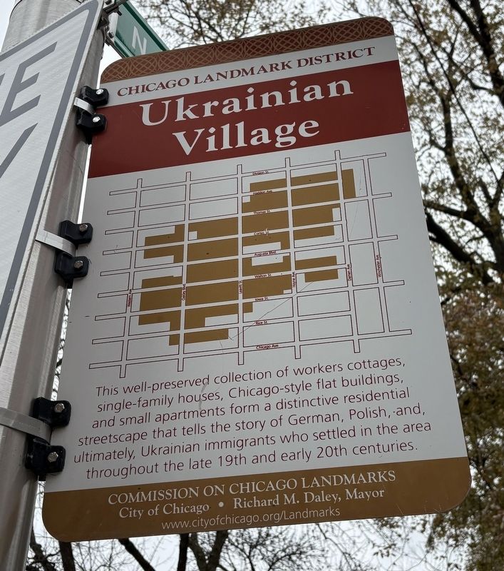 Ukrainian Village Marker image. Click for full size.
