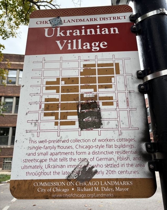 Ukrainian Village Marker image. Click for full size.
