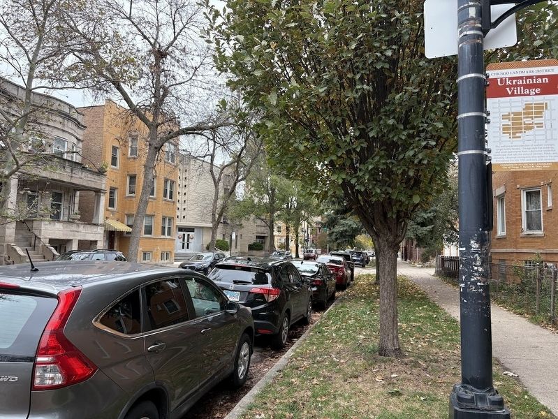 Ukrainian Village Marker. Click for full size. Ukrainian Village Marker image. Click for full size.