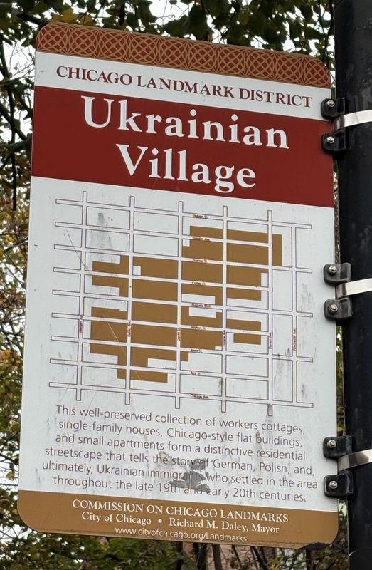 Ukrainian Village Marker image. Click for full size.
