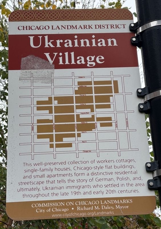 Ukrainian Village Marker image. Click for full size.
