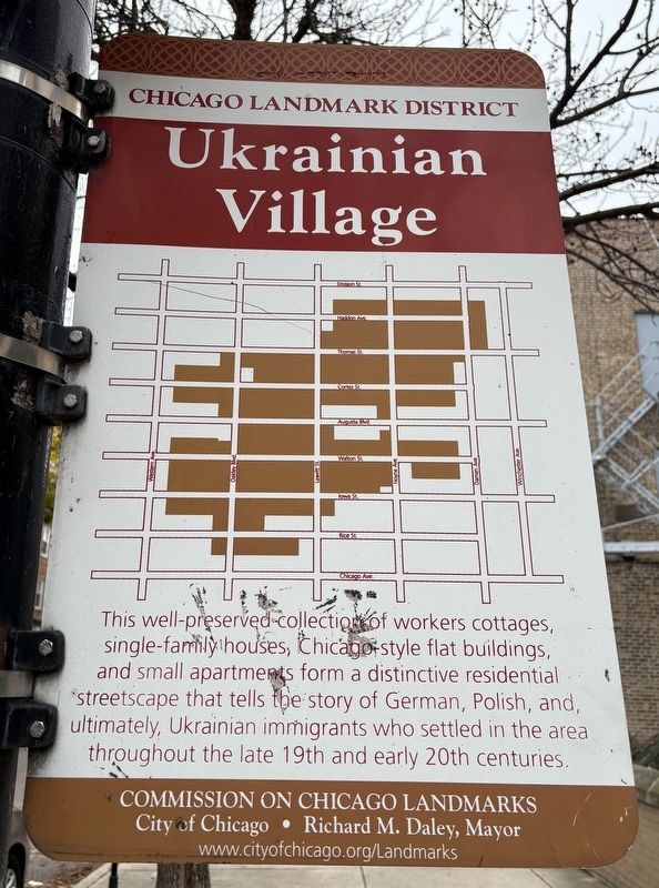 Ukrainian Village Marker image. Click for full size.