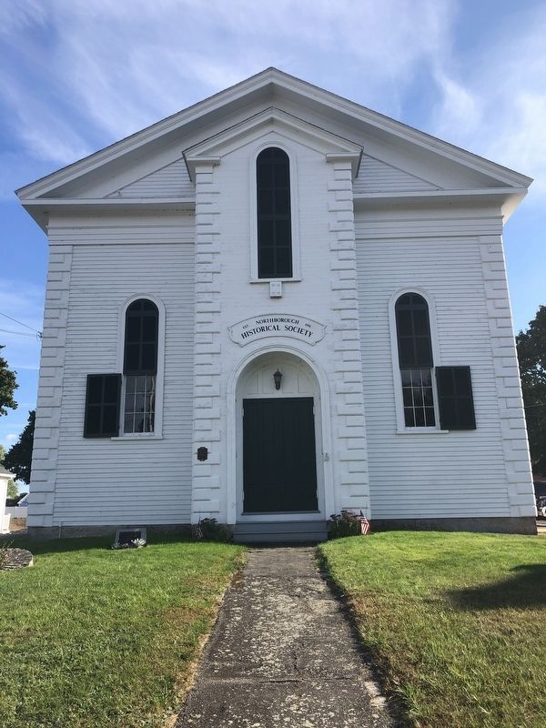 First Baptist Church of Northborough Marker image. Click for full size.