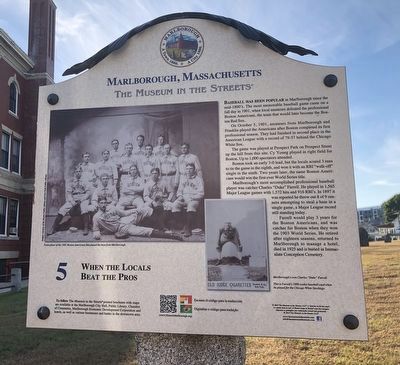 When the Locals Beat the Pros Marker image. Click for full size.
