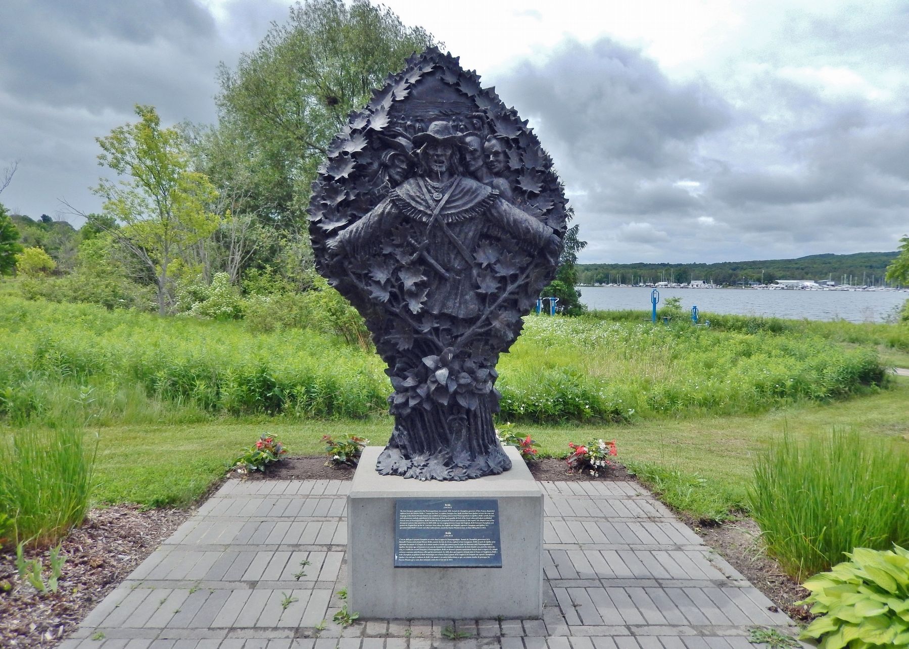 Br�l� Marker & Sculpture image. Click for full size.