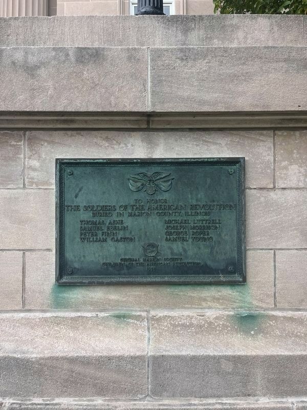 Marion County Revolutionary War Soldiers Marker. Click for full size. Marion County Revolutionary War Soldiers Marker image. Click for full size.