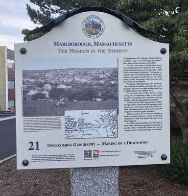 Overcoming Geography � Making of a Downtown Marker image. Click for full size.