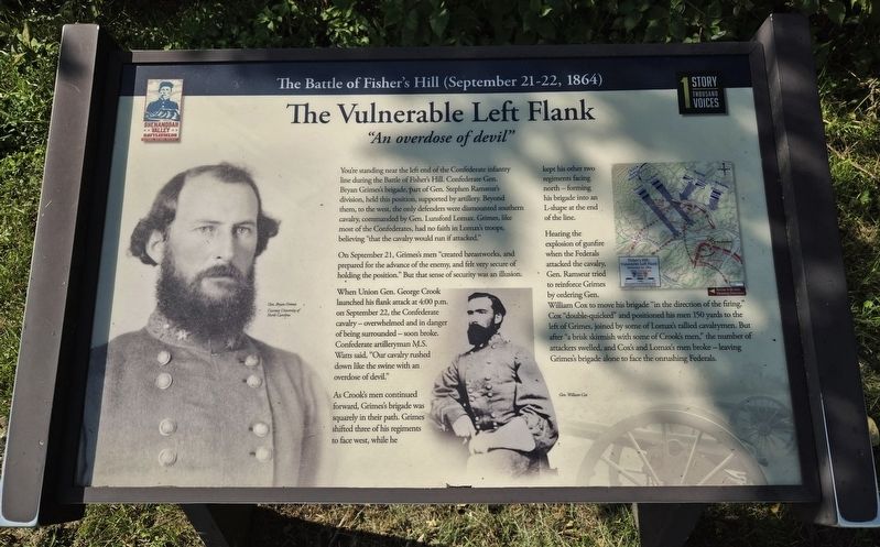 The Vulnerable Left Flank Marker image. Click for full size.