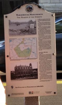 The Evolution of Marlborough (1656-2019) Marker image. Click for full size.