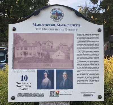 The Saga of Tory Henry Barnes Marker image. Click for full size.