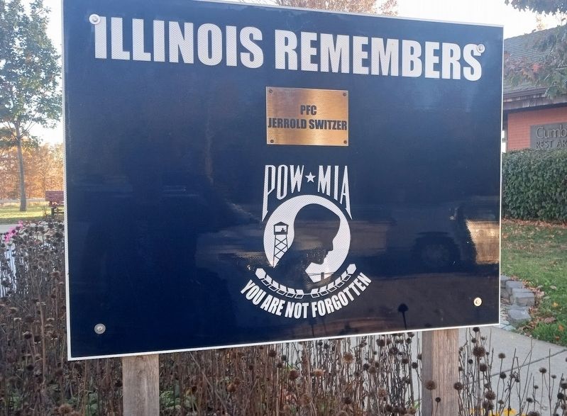 Illinois Remembers POW/MIA Marker. Click for full size. Illinois Remembers POW/MIA Marker image. Click for full size.