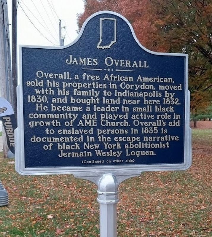 James Overall Marker image. Click for full size.