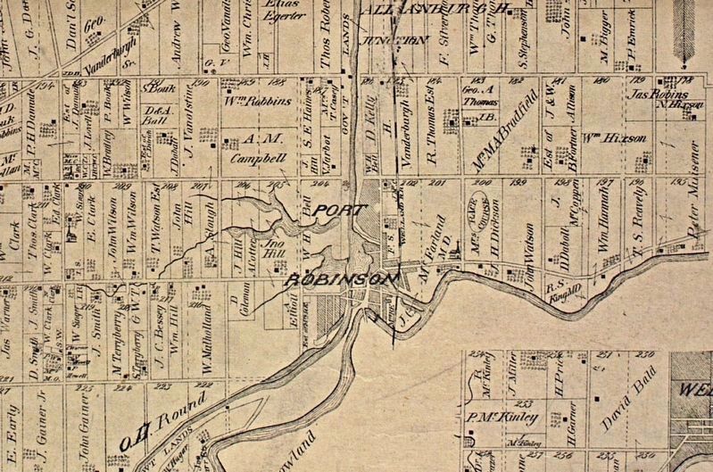 Port Robinson, 1877 image. Click for full size.