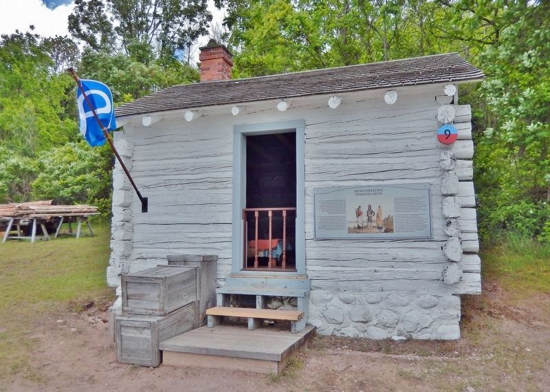 M�tis Dwelling / Demeure M�tis image. Click for full size.