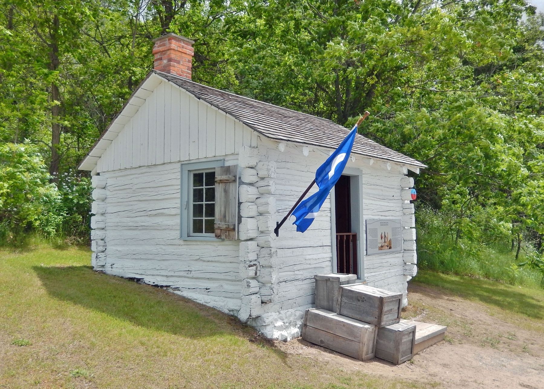 M�tis Dwelling / Demeure M�tis image. Click for full size.