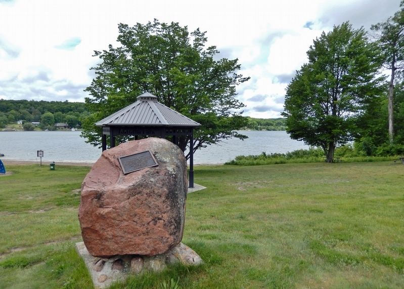 Huronia Park Marker. Click for full size. Huronia Park Marker image. Click for full size.