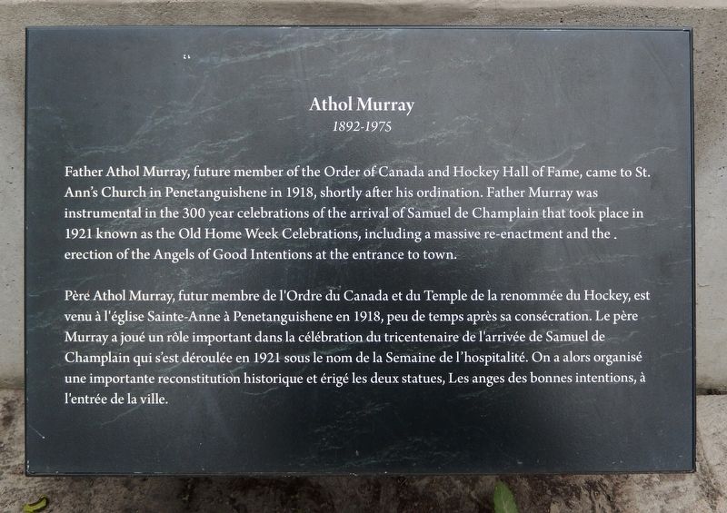Athol Murray Marker image. Click for full size.