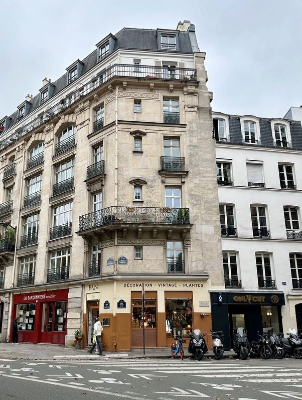 Albert Jean Fernand Lecoq Marker - wide view image. Click for full size.