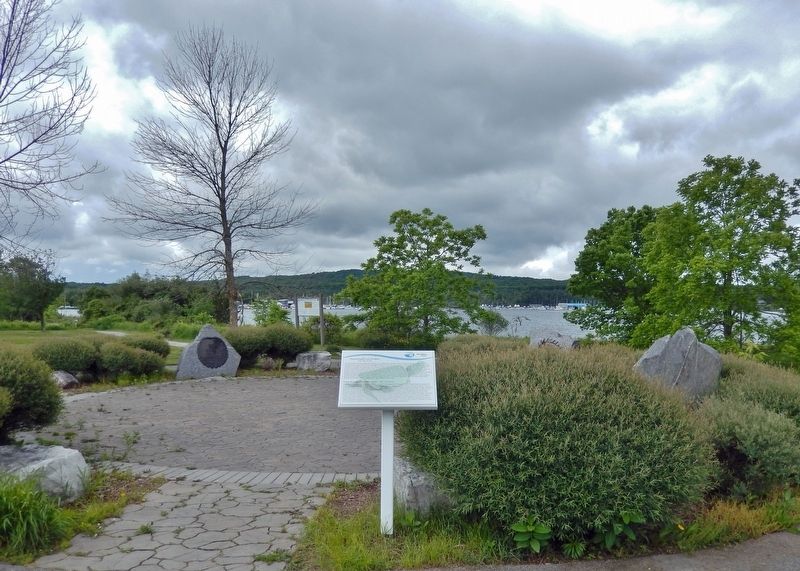 Huron-Wendat Circle of Nations / Cercle des Nations huronnes-wendat Marker image. Click for full size.