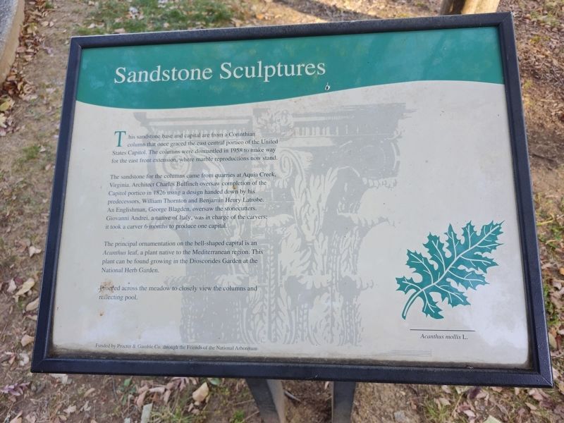 Sandstone Sculptures Marker. Click for full size. Sandstone Sculptures Marker image. Click for full size.