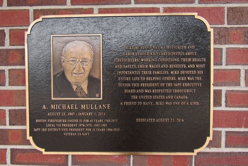 A. Michael Mullane Marker. Click for full size. A. Michael Mullane Marker image. Click for full size.