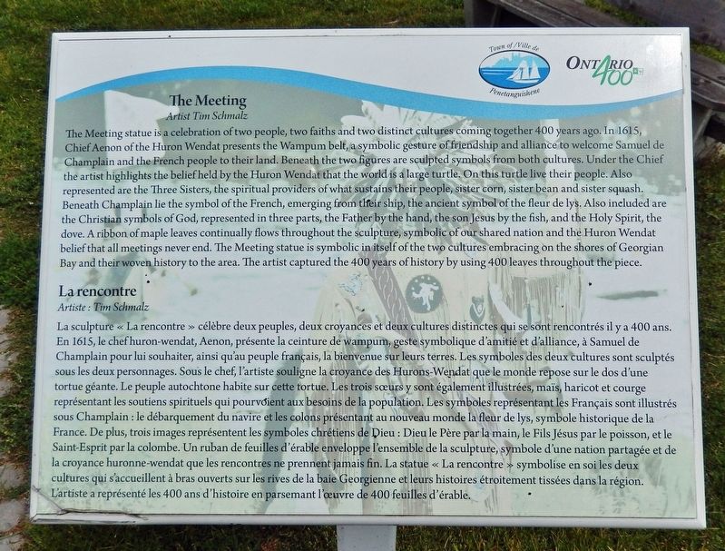 The Meeting / La rencontre Marker image. Click for full size.