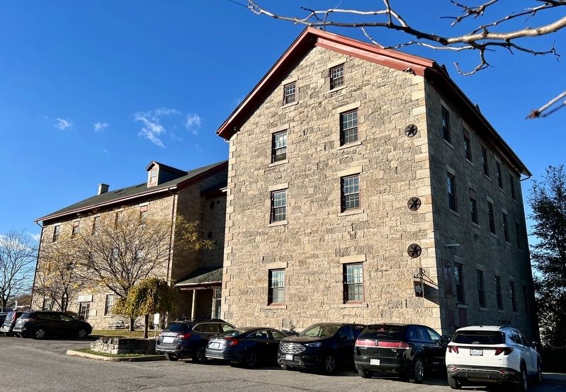 The Welland Mills buildings, 2024. Click for full size. The Welland Mills buildings, 2024 image. Click for full size.