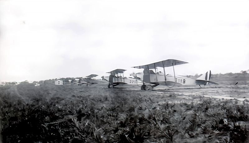 Army Jenny planes parked at Franklin Field in Sarasota. Click for full size. Army Jenny planes parked at Franklin Field in Sarasota image. Click for full size.
