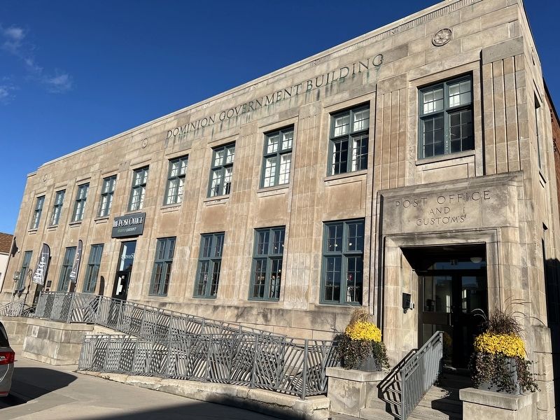 Dominion Government Building, Thorold, 2024. Click for full size. Dominion Government Building, Thorold, 2024 image. Click for full size.