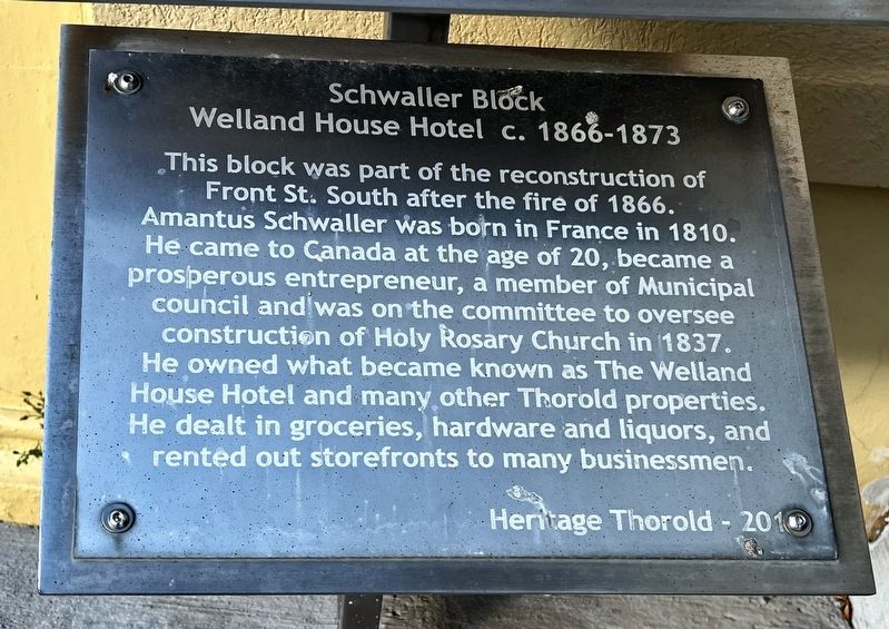 Schwaller Block Marker. Click for full size. Schwaller Block Marker image. Click for full size.