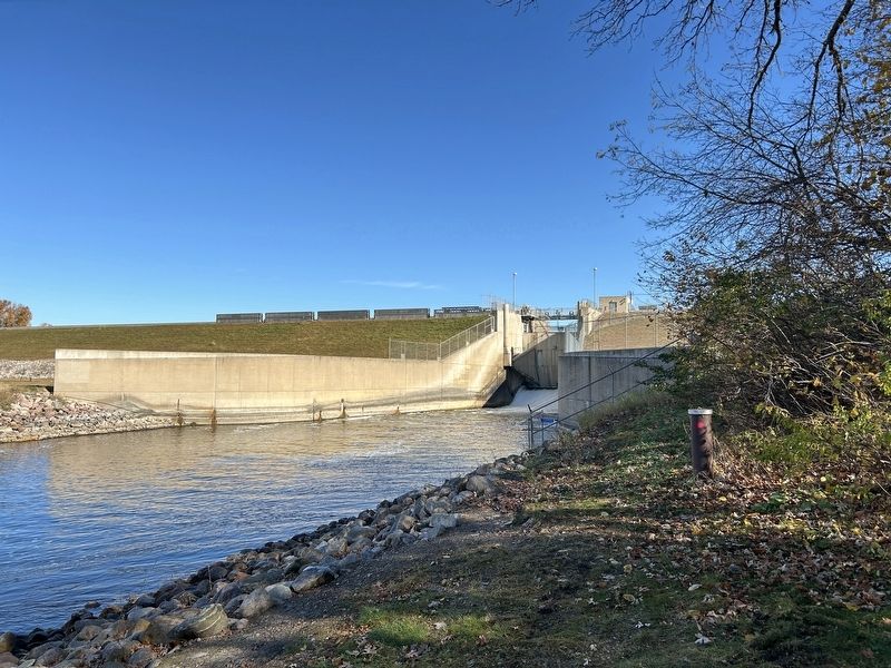 Orwell Dam & Spillway image. Click for full size.
