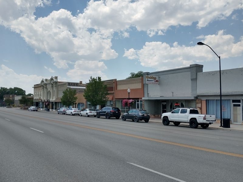 Downtown Gunnison - Casino Star Theatre & Wistaria Cafe image. Click for full size.