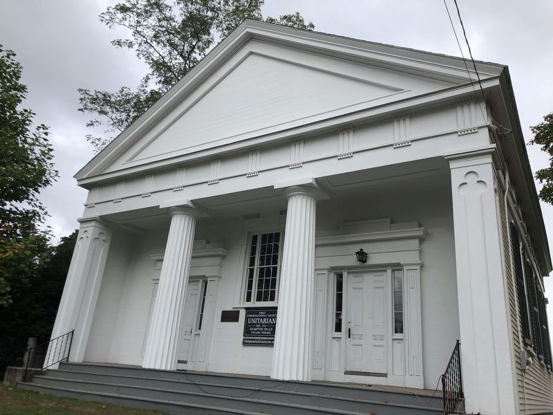 First Congregational Society of Hampton Falls, Unitarian Marker image. Click for full size.