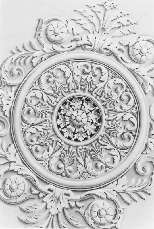 Church ceiling detail image. Click for more information.