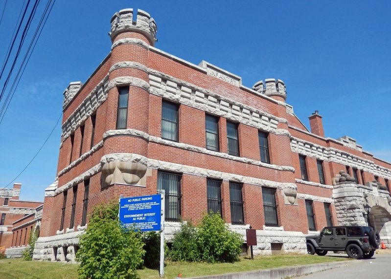 The Peterborough Armoury (<i>southeast elevation</i>) image. Click for full size.