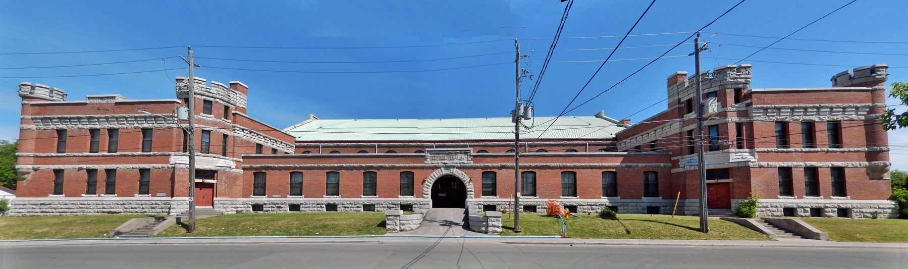 The Peterborough Armoury (<i>south elevation</i>) image. Click for full size.