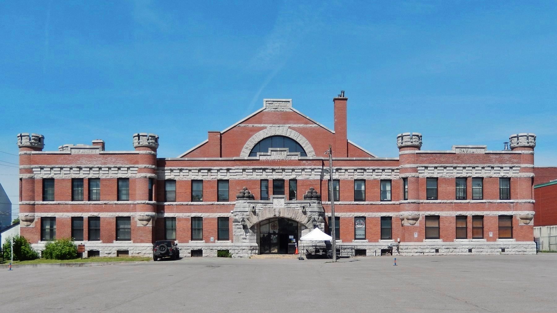 The Peterborough Armoury (<i>east/front elevation</i>) image. Click for full size.