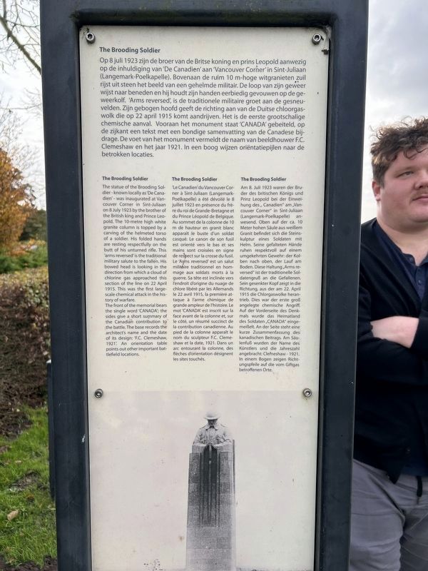 Second Side of The Brooding Soldier Marker image. Click for full size.