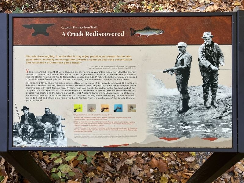 A Creek Rediscovered Marker image. Click for full size.